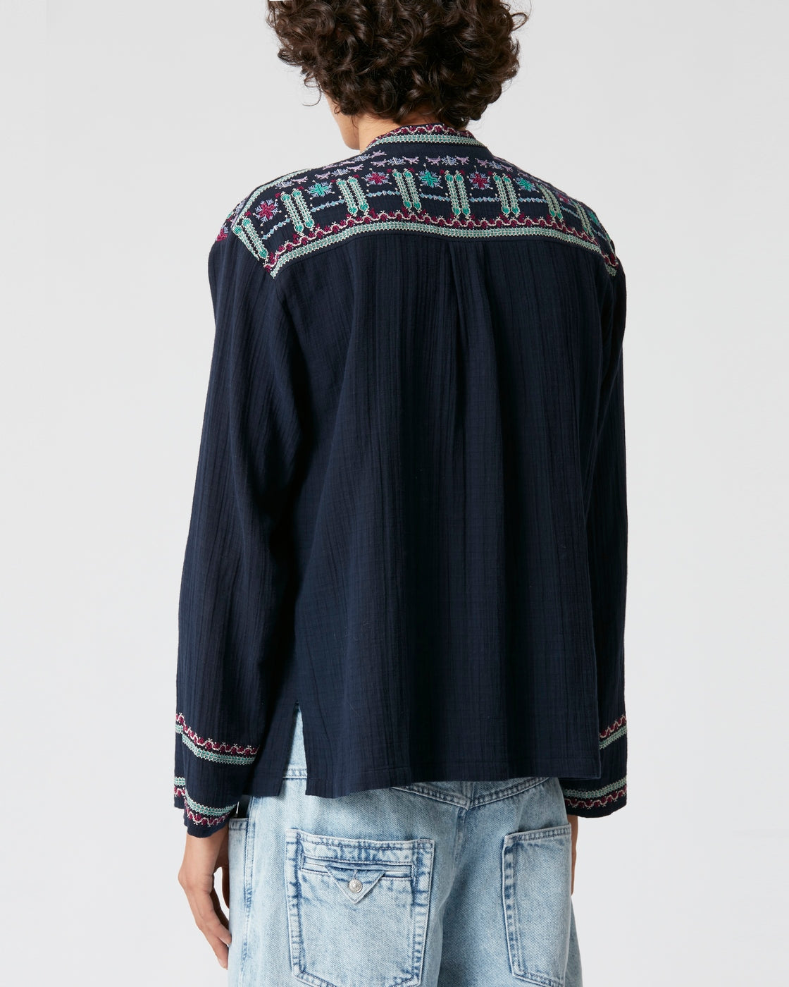 Cikariah Blouse - Faded Night